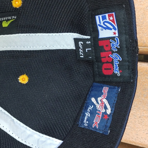 Rochester Community & Technical College Yellow Jackets Embroidered Logo Blue Cap - Picture 12 of 13